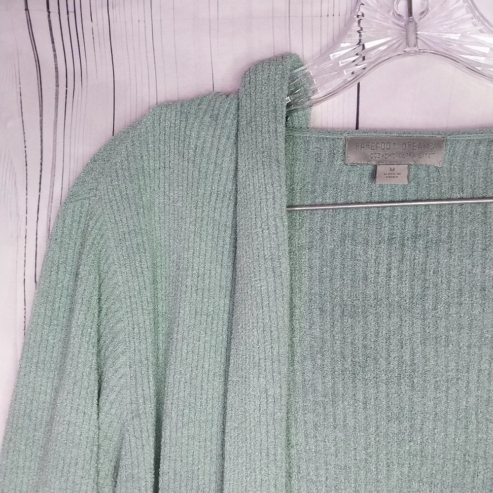 Barefoot Dreams Cozy Ultra Lite Hooded Cardigan - Picture 6 of 10